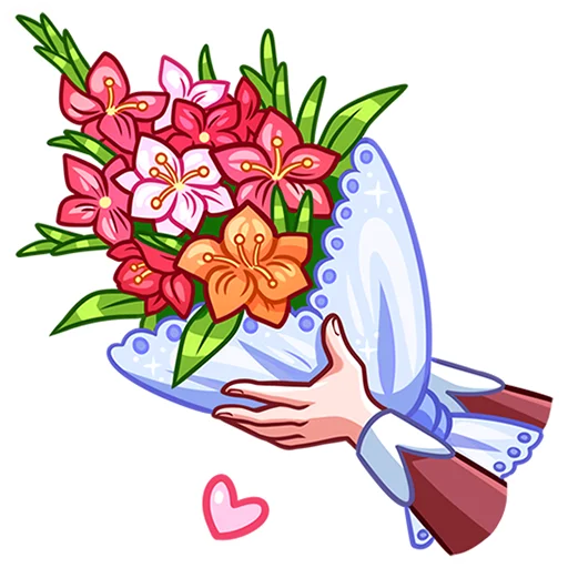 💐 Стикер «Томочка без надписей» для Telegram