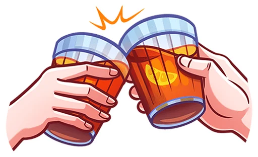 🥤 Стикер «Томочка без надписей» для Telegram