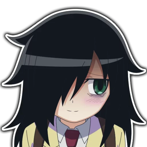 Стикерпак Tomoko для Telegram — скачать