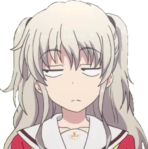 😒 Стикер «Nao Tomori» для Telegram