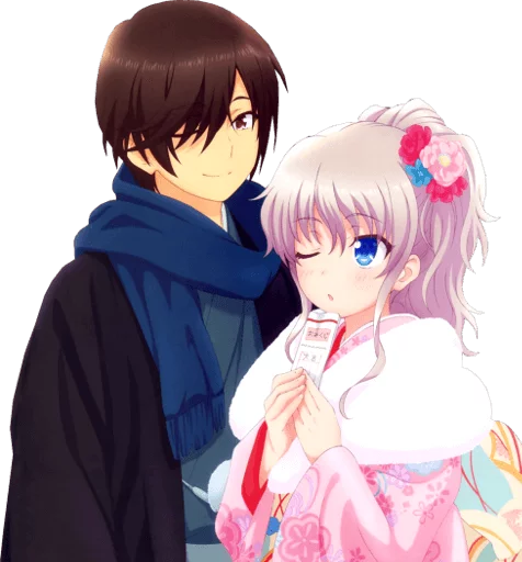 💕 Стикер «Nao Tomori» для Telegram