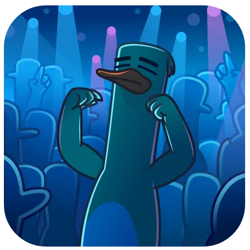 🙂 Стикер «Tony McDuck» для Telegram