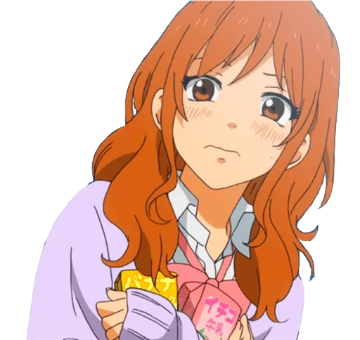 😥 Стикер «Tonari no kaibutsu_kun (αняα)» для Telegram