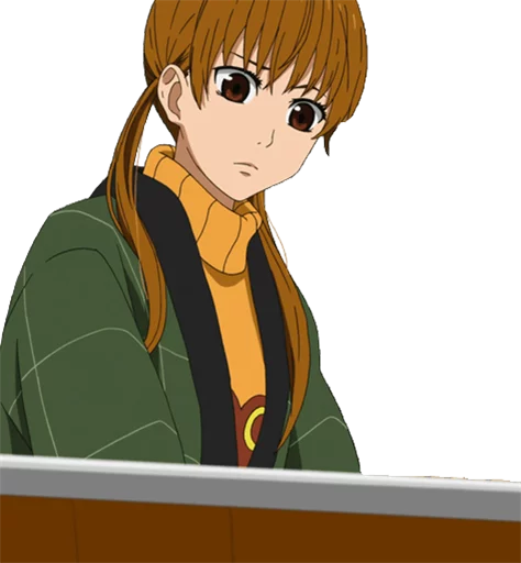😕 Стикер «Tonari no kaibutsu_kun (αняα)» для Telegram