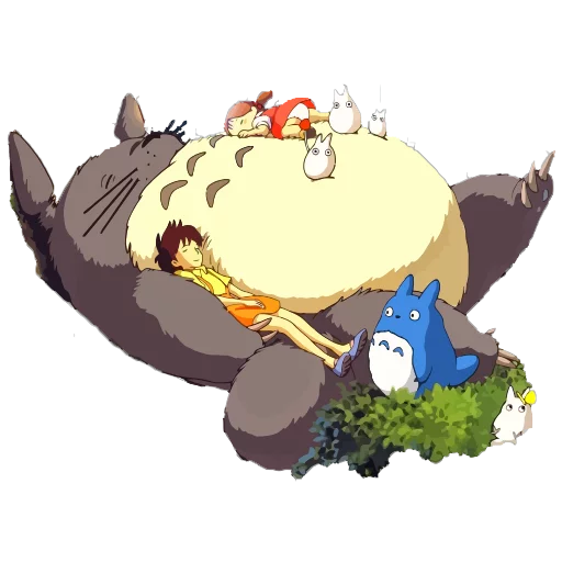 Стикерпак Totoro для Telegram — скачать