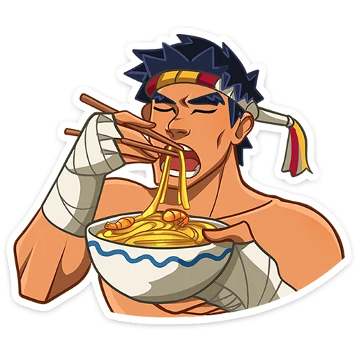🍜 Стикер «Тонг» для Telegram