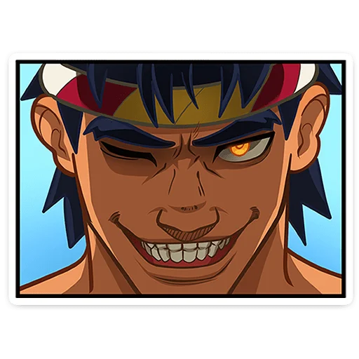 👹 Стикер «Тонг» для Telegram
