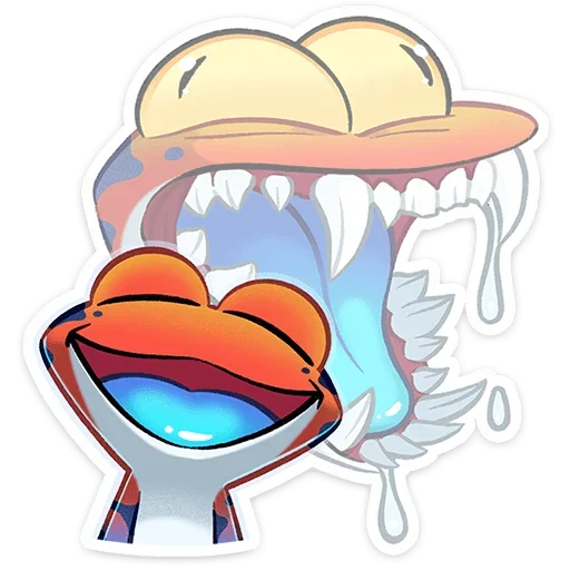 😆 Стикер «Токи» для Telegram