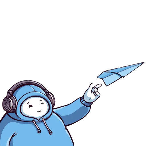 ✈️ Стикер «TON Station APP» для Telegram