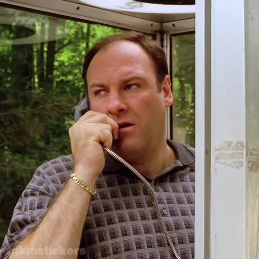 🤨 Стикер «Tony Soprano» для Telegram