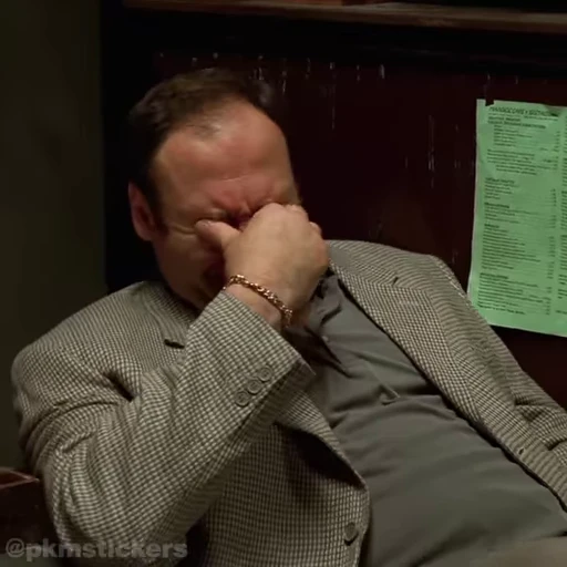 😁 Стикер «Tony Soprano» для Telegram