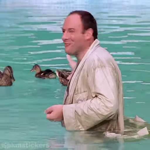 🦆 Стикер «Tony Soprano» для Telegram