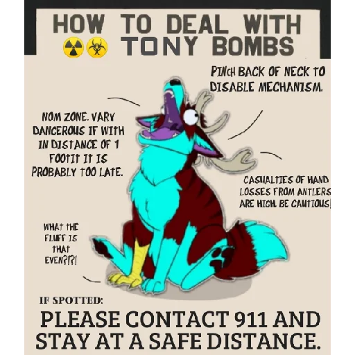 ⚠️ Стикер «Tony» для Telegram