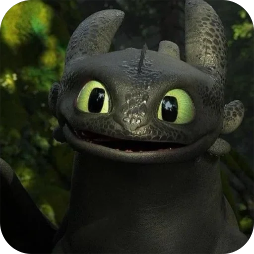 😄 Стикер «Toothless» для Telegram