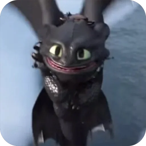 🥴 Стикер «Toothless» для Telegram