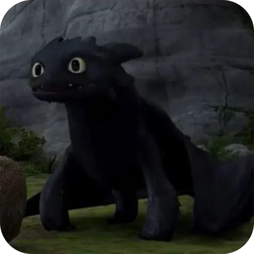 😧 Стикер «Toothless» для Telegram