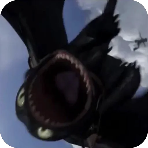 😱 Стикер «Toothless» для Telegram