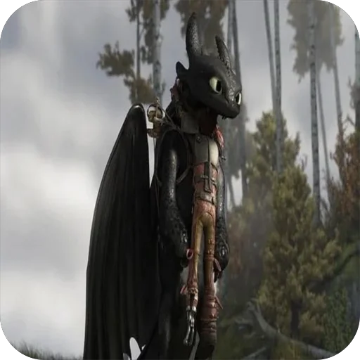 😐 Стикер «Toothless» для Telegram