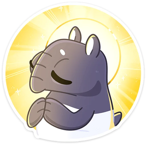 ⭐ Стикер «Топаз» для Telegram