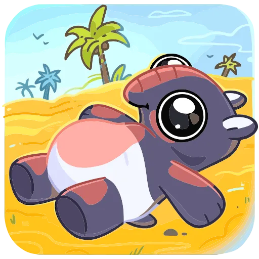 🏖 Эмодзи «Топаз» для Telegram