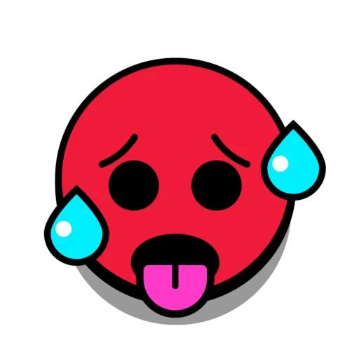 🥵 Стикер «Крутые бравл значки» для Telegram