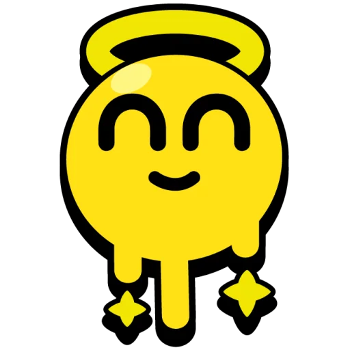 😇 Стикер «Крутые бравл значки» для Telegram