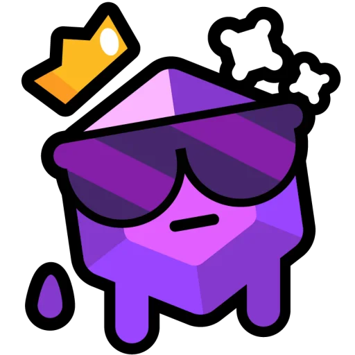 😎 Стикер «Крутые бравл спреи» для Telegram