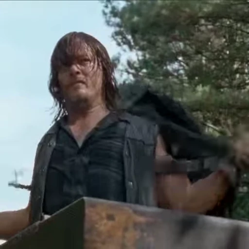 🎒 Стикер «Daryl Dixon» для Telegram