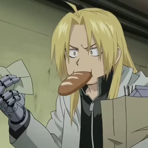 Стикерпак Edward Elric для Telegram — скачать