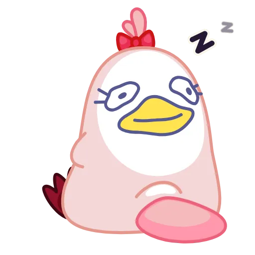 😴 Эмодзи «Топуля» для Telegram