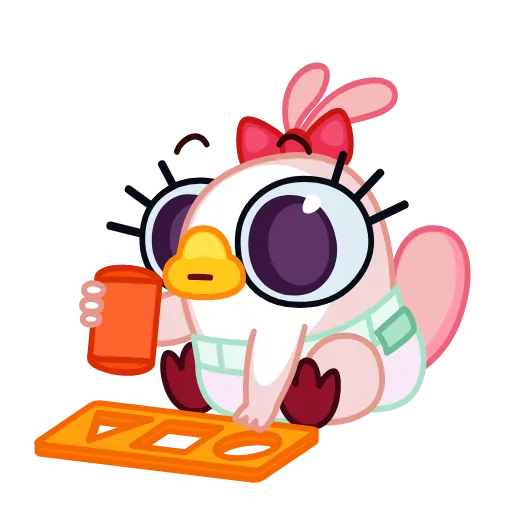 👶 Эмодзи «Топуля» для Telegram