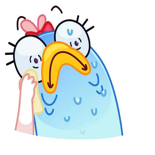 😰 Эмодзи «Топуля» для Telegram