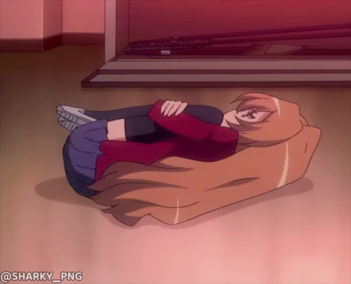 😔 Стикер «Toradora» для Telegram