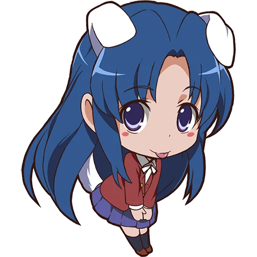Стикерпак Toradora chibi для Telegram — скачать