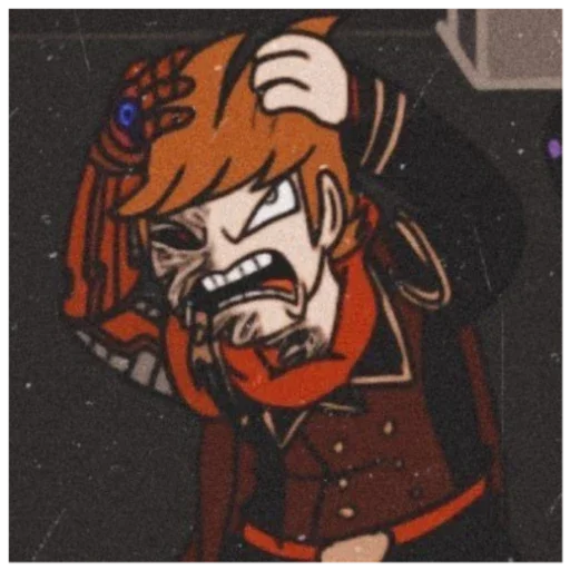 👿 Стикер «Tord red leder» для Telegram