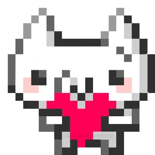 ❤️ Стикер «Toro Cat» для Telegram