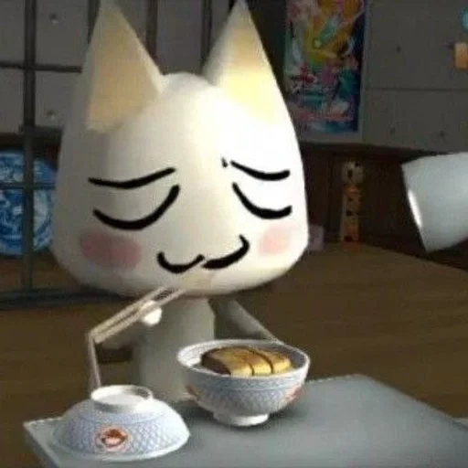 🍜 Стикер «Toro Cat» для Telegram