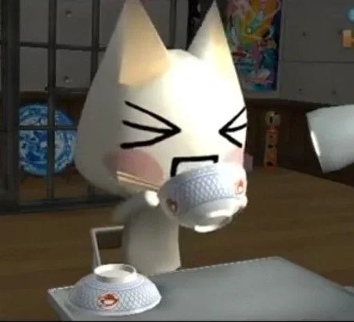 🍜 Стикер «Toro Cat» для Telegram