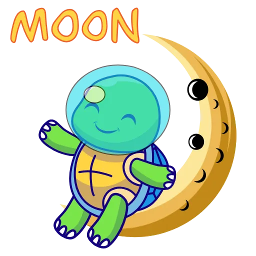 🌕 Стикер «Torty» для Telegram