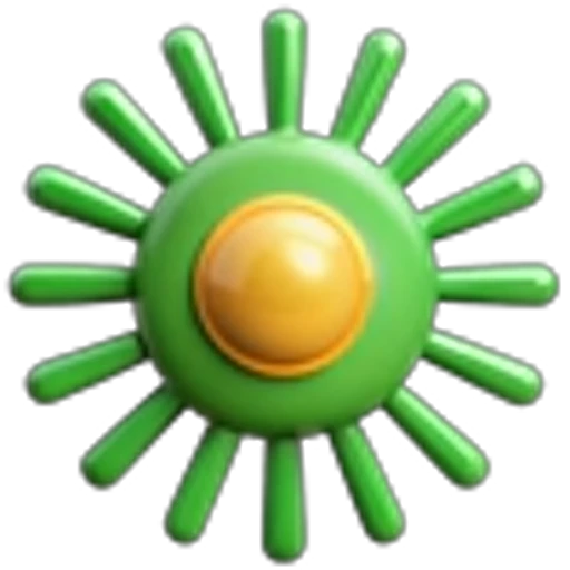 🤩 Эмодзи «Green Mixed» для Telegram