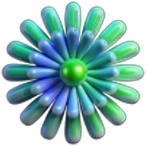 🤩 Эмодзи «Green Mixed» для Telegram