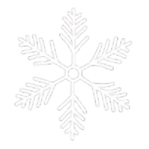 ❄️ Эмодзи «Снежинки» для Telegram