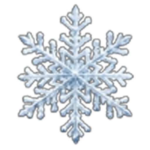 ❄️ Эмодзи «Снежинки» для Telegram