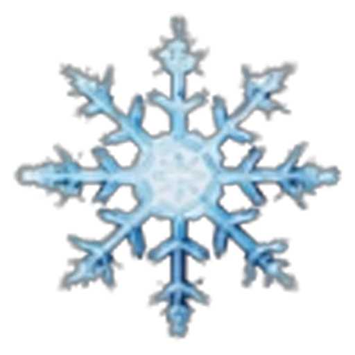 ❄️ Эмодзи «Снежинки» для Telegram