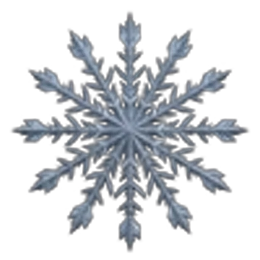 ❄️ Эмодзи «Снежинки» для Telegram