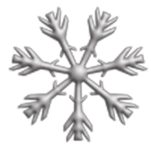❄️ Эмодзи «Снежинки» для Telegram