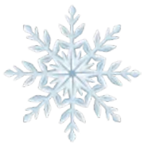 ❄️ Эмодзи «Снежинки» для Telegram