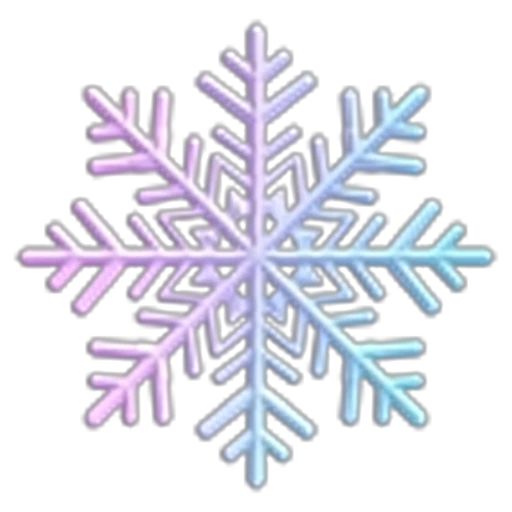 ❄️ Эмодзи «Снежинки» для Telegram