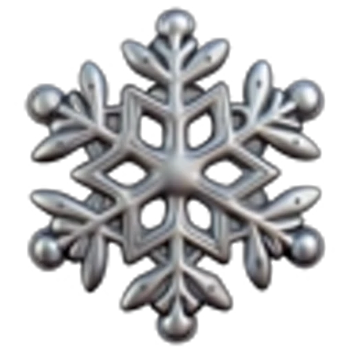 ❄️ Эмодзи «Снежинки» для Telegram
