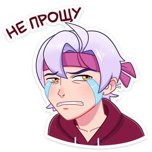 😭 Стикер «Тоши» для Telegram